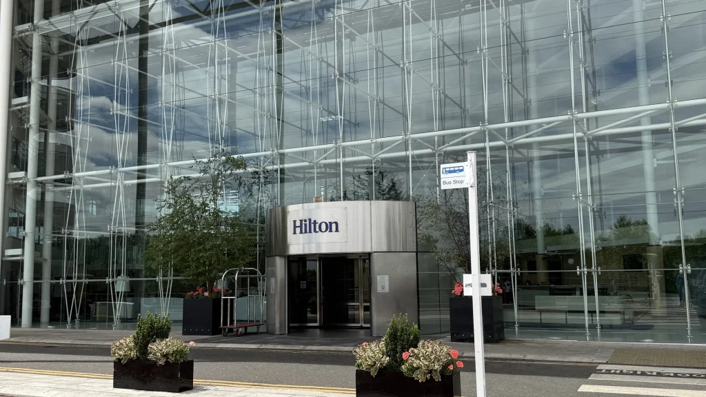 Hilton London Heathrow Airport Terminal 4 hotel exterior