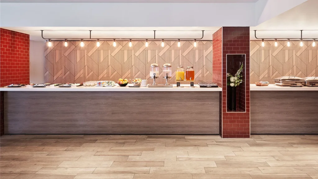 Hyatt Place London Heathrow Airport dining buffet