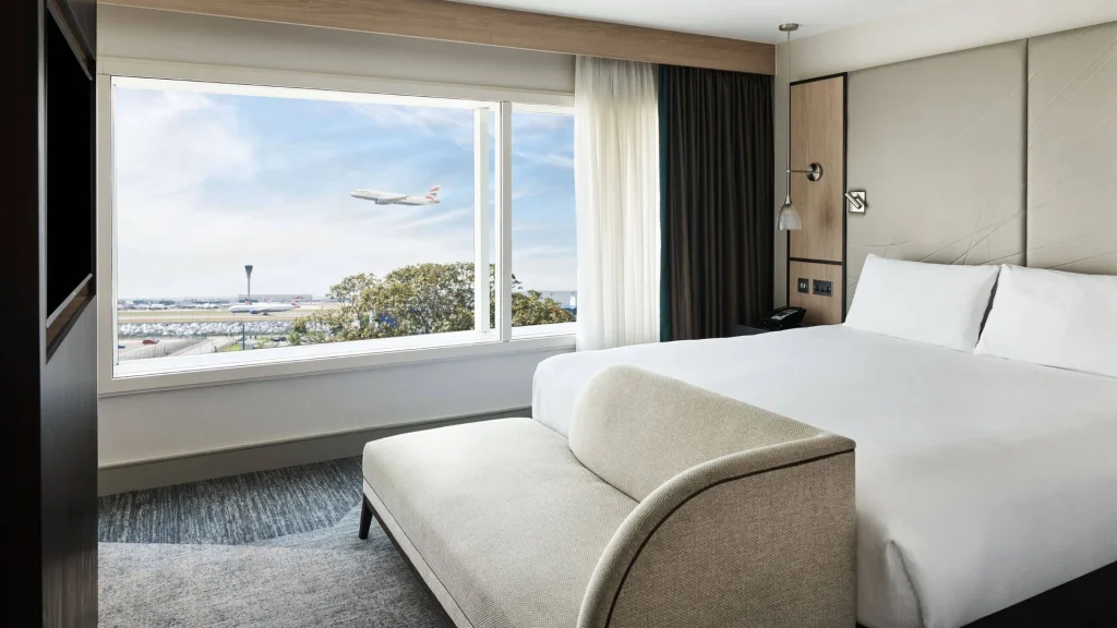 Hyatt Place London Heathrow Airport deluxe king room