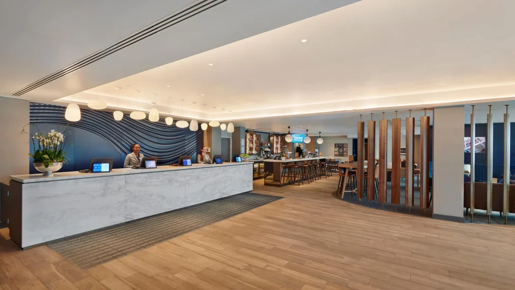 Hyatt Place London Heathrow Airport lobby and lounge